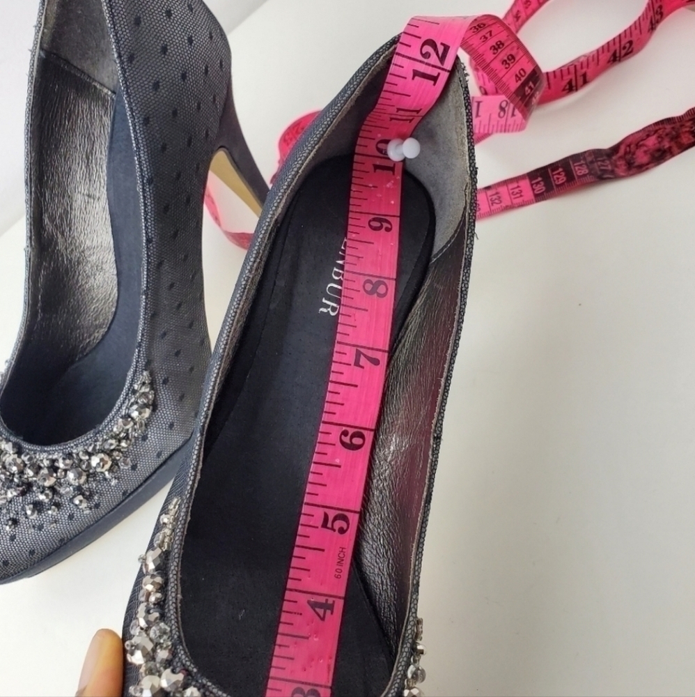 MENBUR WOMEN'S RALSTON PLATFORM PUMPS PORTLAND FABRIC size 8.5 - Picture 13 of 15